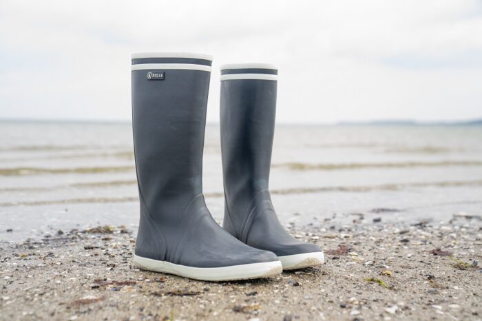 Gummistiefel Mann Strand Aigle Goeland