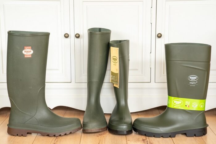 Gefütterte Gummistiefel thermoregulierendes Futter