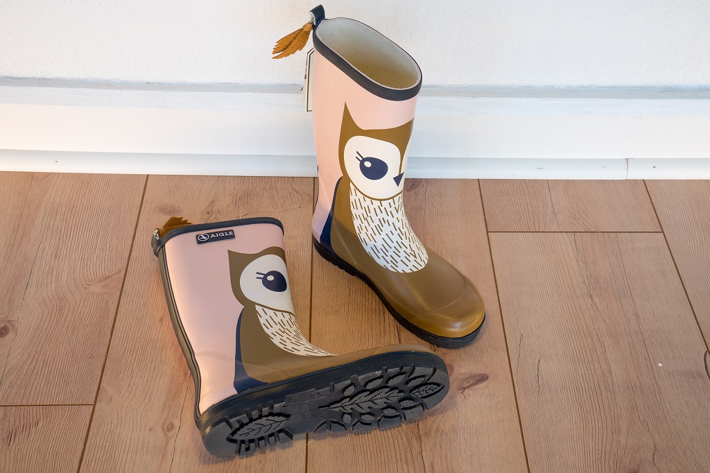 Aigle Woodypop Rubberlaarzen Voor Kinderen Marineblauw Maat 27