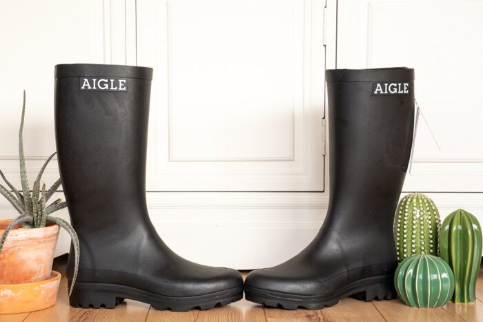 Gummistiefel in der Stadt Aigle Atelier