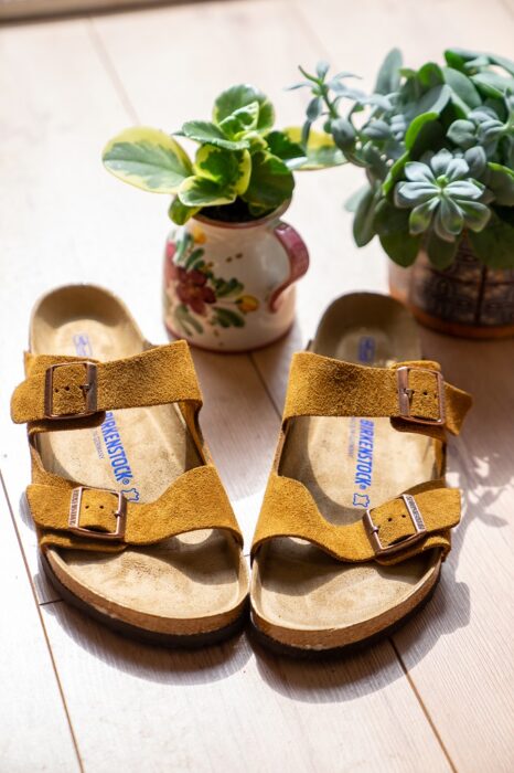 Birkenstock Softfootbed Arizona Wildleder 1