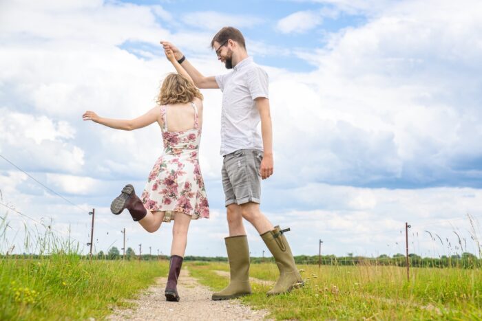 Was macht gute Wandergummistiefel aus