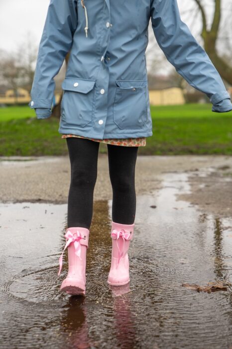 Gummistiefel mit Schnürung Igor Campera Tragebild
