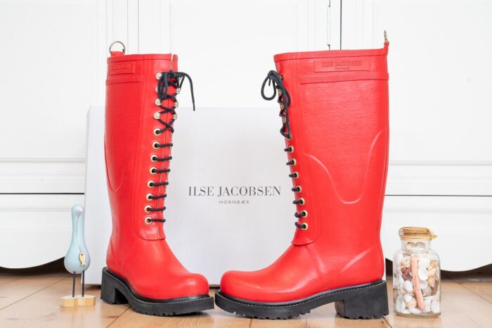 Gummistiefel mit Schnürung Ilse Jacobsen