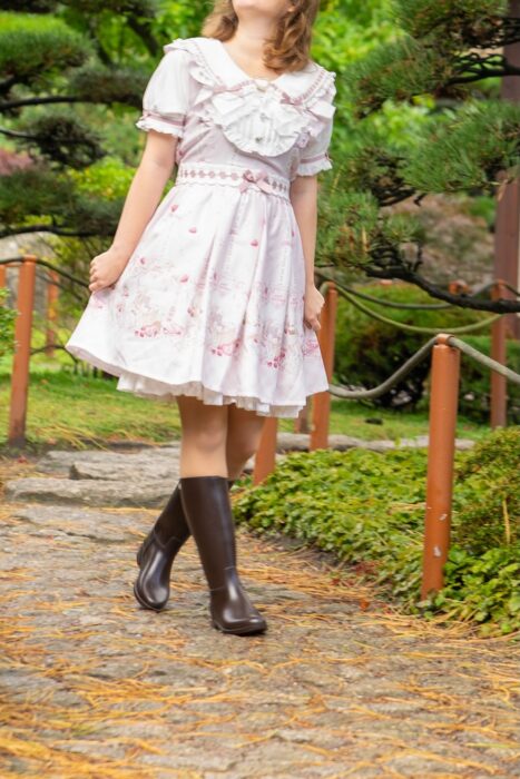 Gummistiefel J-Fashion Liz Lisa Sommerkleid