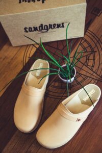 Sandgrens Clogs Holzclogs Malmö Nude 1