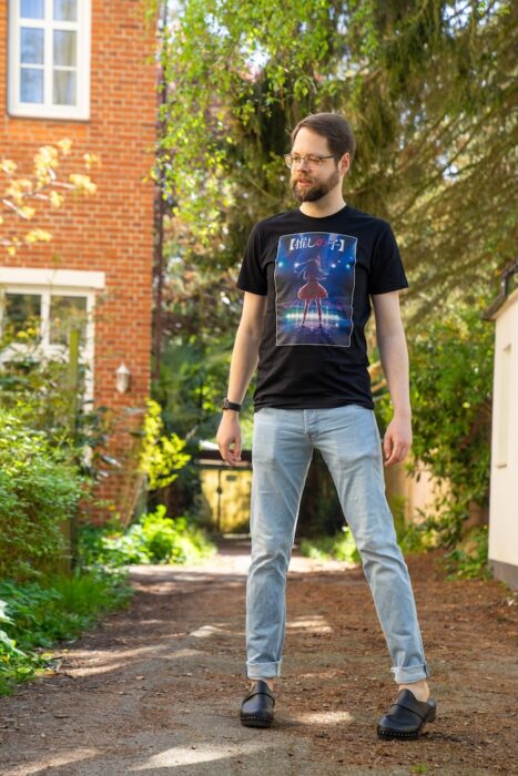 Holzclogs Herren Softclox Tragebild