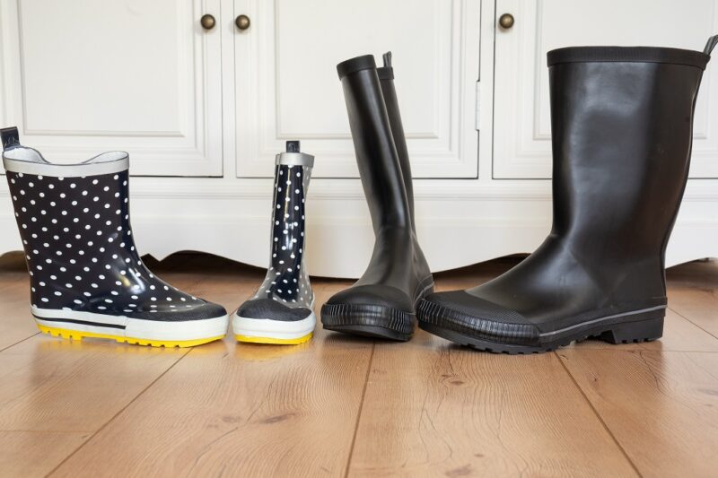 Gummistiefel vom Discounter Hasches Abenteuer