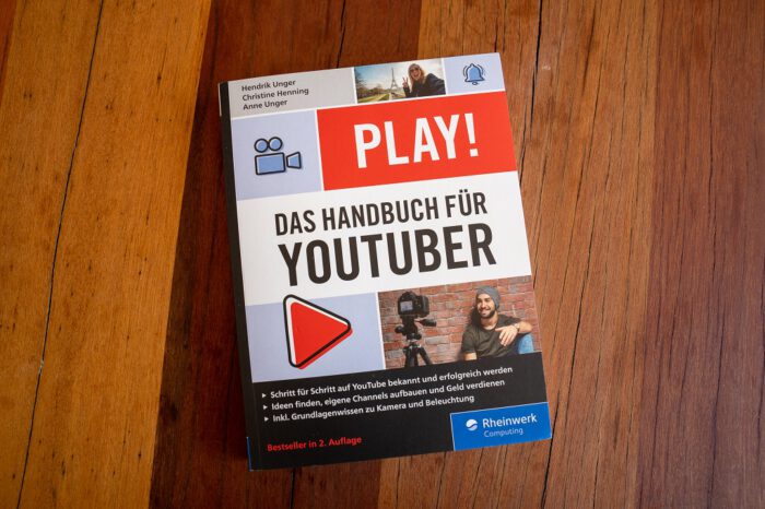 Blog Buch Tipps PLAY! Das Handbuch für Youtuber