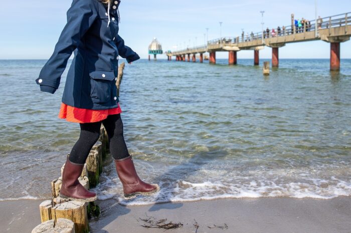 Le Chameau Wandergummistiefel Kinder Strand