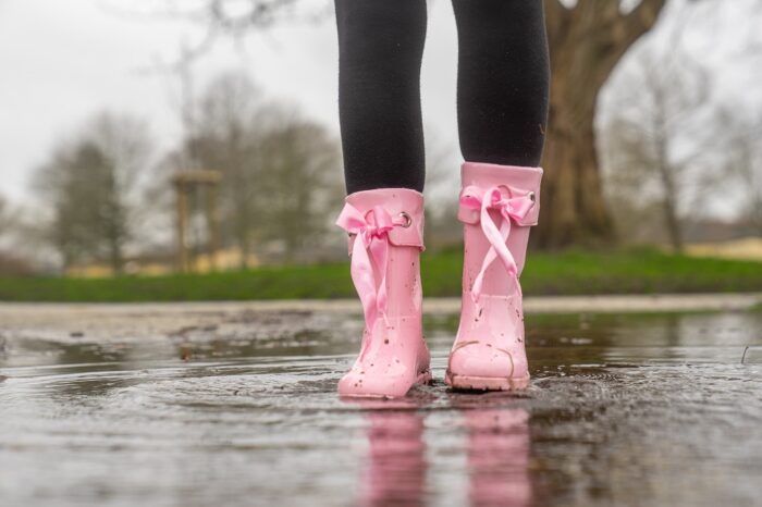Rosa Igor Gummistiefel Kinder