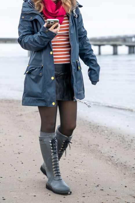 Ilse Jacobsen Gummistiefel am Strand