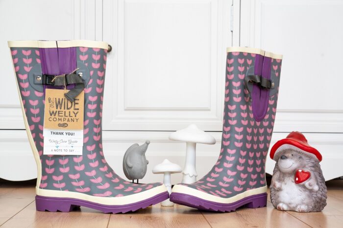 Gummistiefel mit Schnalle Wide Welly Company