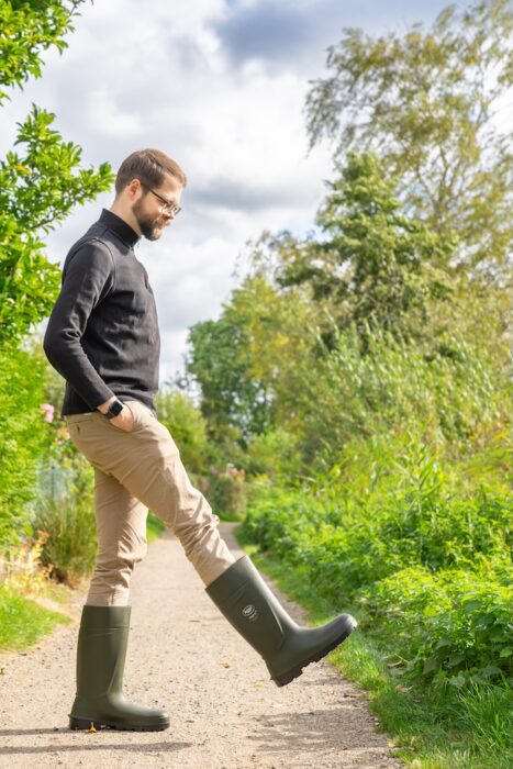 Leichte Bekina Gummistiefel Wandern Neu