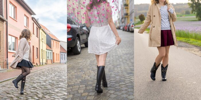 Die 5 schönsten Outfits mit schwarzen Stiefeln Titelbild