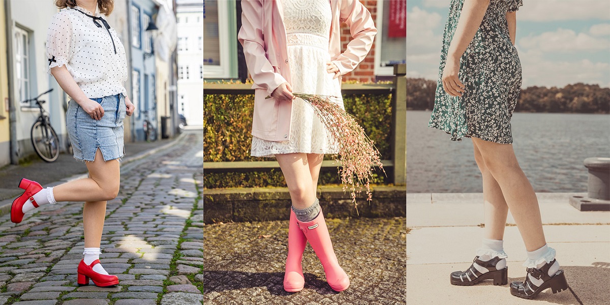 Rüschensocken kombinieren Titelbild