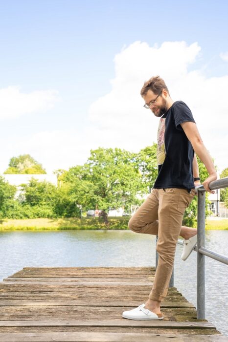 Birkenstockliebe 10 – Birkenstock Boston als Mann