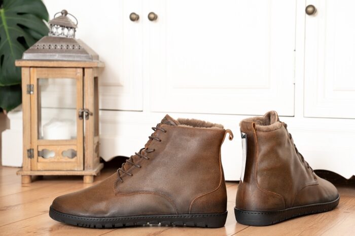 Barfußstiefel ZAQQ Quintic Veloursleder