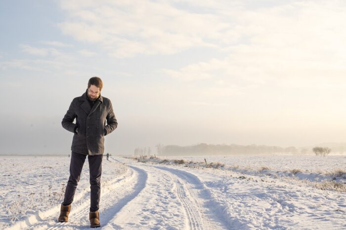 Schneestiefel UGG Boots Herren Tragebild