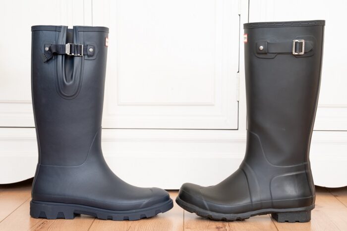 Hunter Downpour Gummistiefel vs Hunter Original Tall