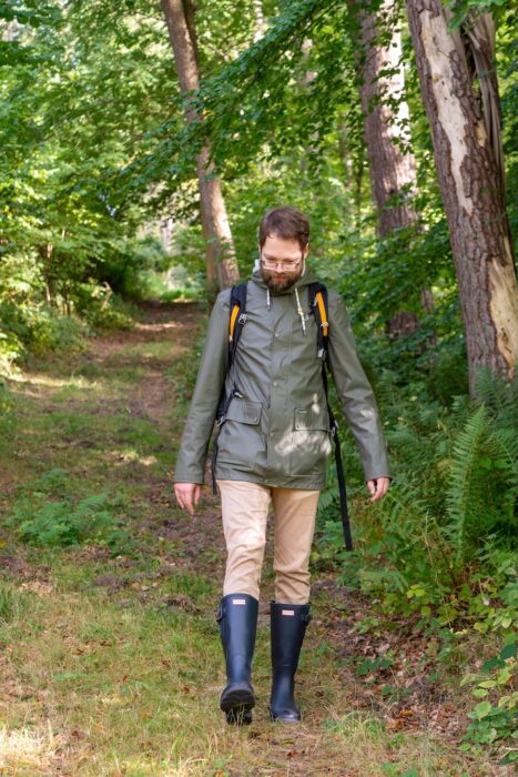Hunter Downpour Wald