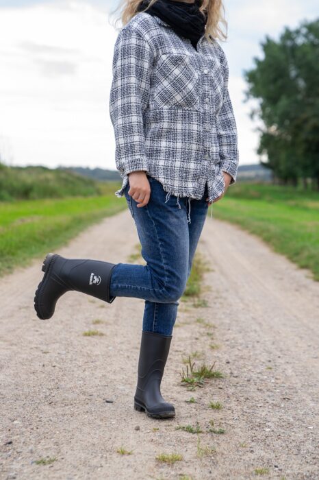 Karohemd mit Jeans