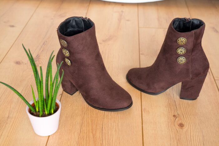 Stiefeletten Untergröße Absatzstiefeletten Andypola