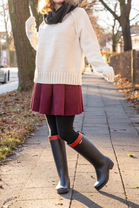 Absatzgummistiefel im Frühling: stylisch statt nur Regen