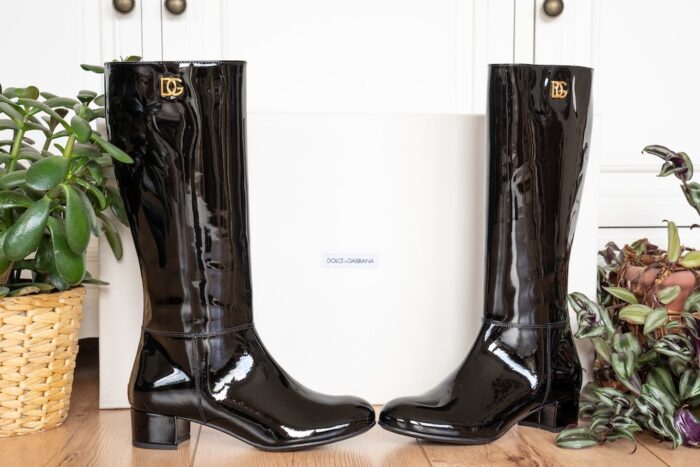 Kniehohe Lederstiefel im Sale - Frühling ist die beste Zeit zum Kaufen