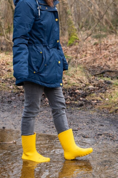 Barfußgummistiefel Kinder Wildling Ranidae Tragebild