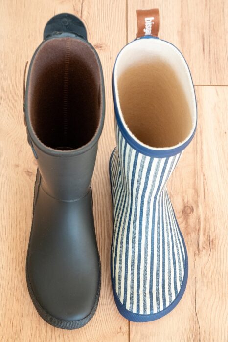 Passform Barfußgummistiefel vs normale Gummistiefel
