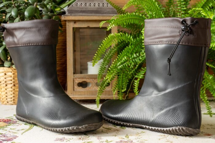 Was sind Barfußgummistiefel