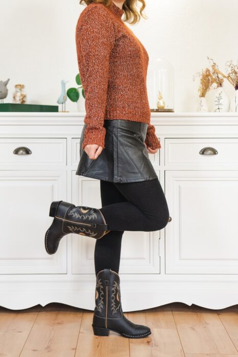 8 Schuhtrend Herbst Winter 2026 2027 Cowboystiefel im Skandilook
